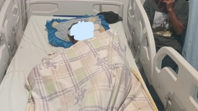 Korban begal dirawat di RSUD Daya Makassar. (Dok. RSUD)