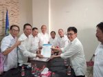 Dikawal Pendukung, Suwardi Thahir Daftarkan Diri ke PWI Sulsel