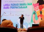 Pencipta Mars Perpustakaan Musisi Balada Indonesia Ferry Curtis, Kawal Lomba Paduan Suara Nasional, Sambut HUT ke-46 Perpusnas