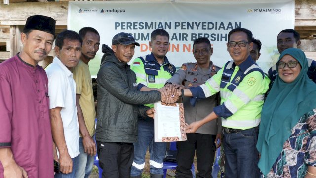 Fasilitas air bersih dibangun MDA di Dusun Nase, Desa Rante Balla, Latimojong, Luwu, Sulsel. Dok Humas