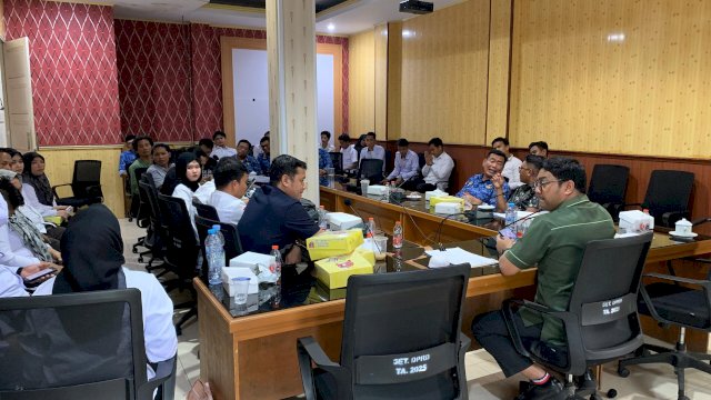 RDP lintas sektor terkait MBG di DPRD Jeneponto, Senin (18/5). (Dok. Asw/HN)