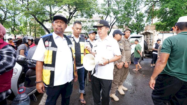 Penertiban PKL, Kamis (21/5). (Dok. HN)