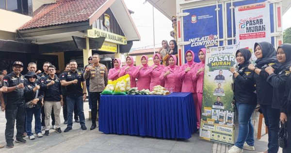 APPI Mamajang, Polsek dan Perumda Pasar Hadirkan Pasar Murah untuk Ringankan Beban Warga