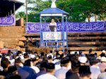 Salat Iduladha di RTH Syekh Yusuf, Bupati Gowa Ajak Warga Perkuat Kepedulian dan Persatuan