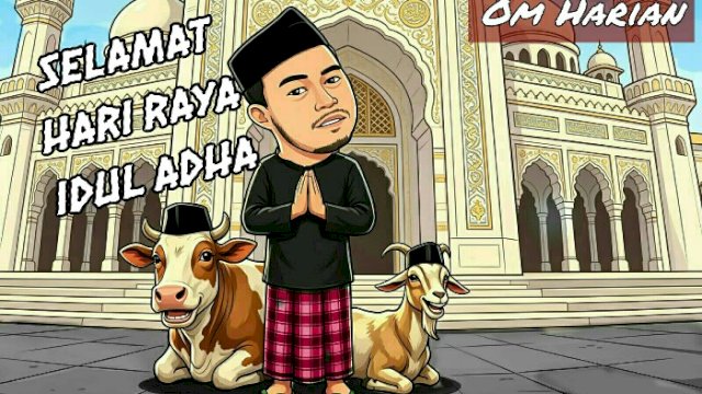 Karikatur Hari Raya Idul Adha (Dodi/harian.news) 