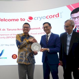 Kepala BPOM RI Taruna Ikrar Kunjungi Fasilitas cGMP CryoCord, Dorong Masa Depan Teknologi Sel dan Gen Global