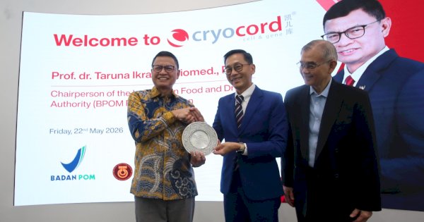 Kepala BPOM RI Taruna Ikrar Kunjungi Fasilitas cGMP CryoCord, Dorong Masa Depan Teknologi Sel dan Gen Global