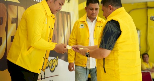 Maknai Iduladha dengan Aksi Nyata, Golkar Makassar Perkuat Kaderisasi dan Salurkan Daging Kurban
