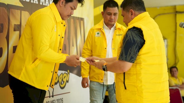 Golkar Makassar berqurban. (Dok. TB)