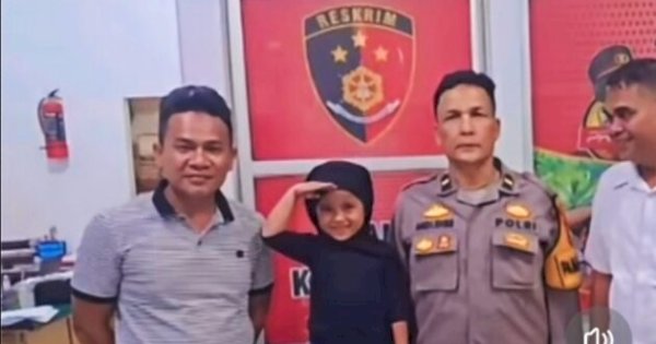 Anak Hilang di Labuhanbatu, Malah Gemoy Saat Direkam Polisi