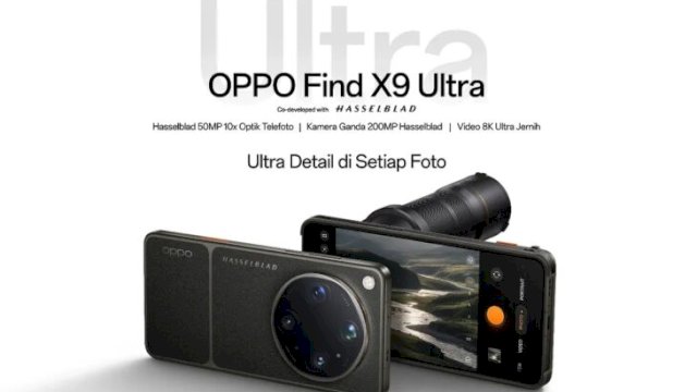 Oppo Find X9 Ultra & X9s hadir di Indonesia. (tangkaplayar_IG@oppoindonesia)