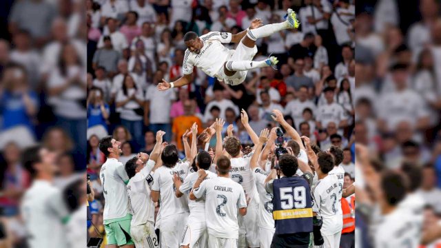 Real Madrid Kalahkan Athletic 4-2, Finis Runner-up La Liga 2026 (X@realmadrid)