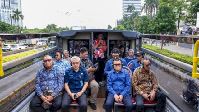 Kemnaker dan Transjakarta resmi kerja sama tingkatkan kompetensi tenaga kerja transportasi.(doc_birohumaskemnaker)