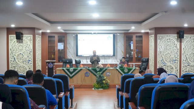 Pelaksanaan kuliah tamu yang digelar Prodi Sosiologi Unismuh Makassar. (Dok Unismuh)