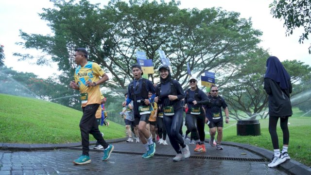 Bank Mandiri usung sport tourism lewat Livin&rsquo; Galesong Trail Run 2026. (Dok. Mandiri)