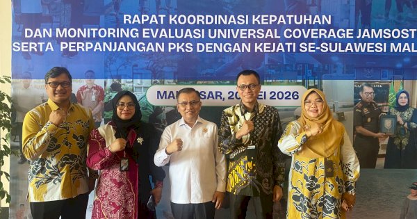 BPJS Ketenagakerjaan Gandeng Kejaksaan Perkuat Pengawasan Kepesertaan Pekerja di Sulawesi-Maluku