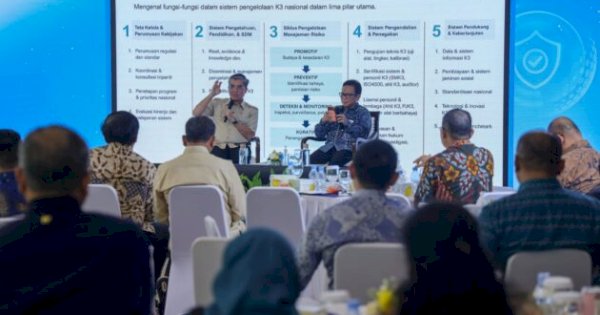 319.224 Klaim Kecelakaan Kerja 2025, Menaker: BPJS Harus Jadi Motor K3