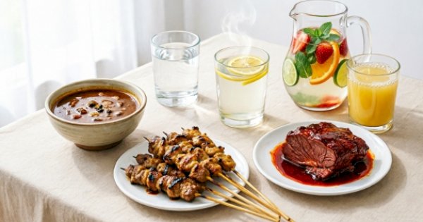Dari Air Lemon hingga Jus Nanas, Ini Minuman Wajib Usai Makan Daging