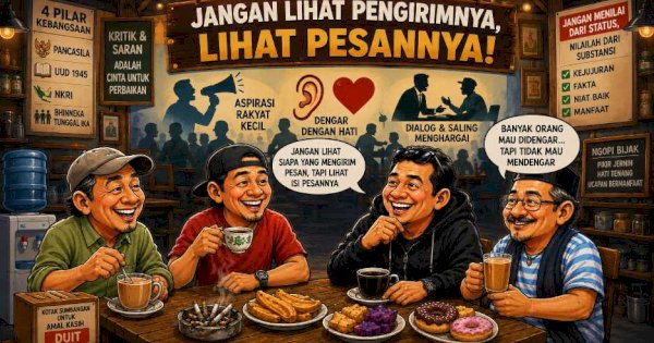 Jangan Lihat Pengirimnya, Lihat Pesannya!