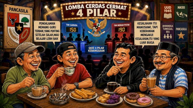 LCC 4 Pilar, Yang Salah Jawaban atau Penilaiannya? (midjourneyAI@harian.news)