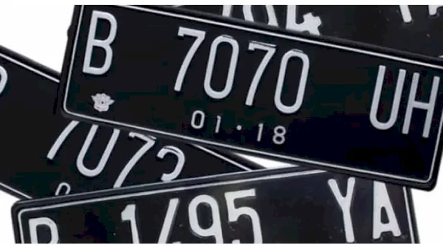 Ilustrasi pelat nomor kendaraan bermotor. Wajib diganti setiap 5 tahun sesuai UU LLAJ No.22/2009. (dok_auto2000)