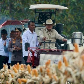 Prabowo: Saya Dekat dengan Petani karena HKTI dan Pengalaman Tempur