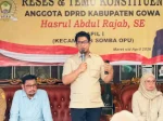 Hasrul Abdul Rajab Reses, Warga Harap Perbaikan Jalan