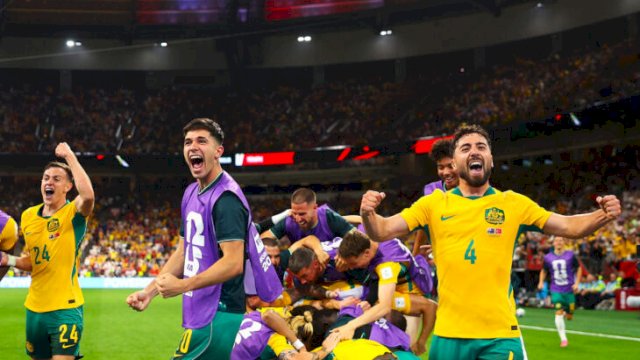Australia bungkam Turkiye 2-0 di Grup D Piala Dunia 2026 ||(tangkaplayar_X@brfootball) 