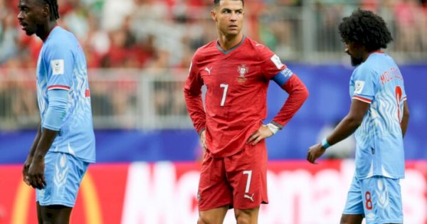 Kongo Tahan Portugal 1-1, Ronaldo Tanpa Gol