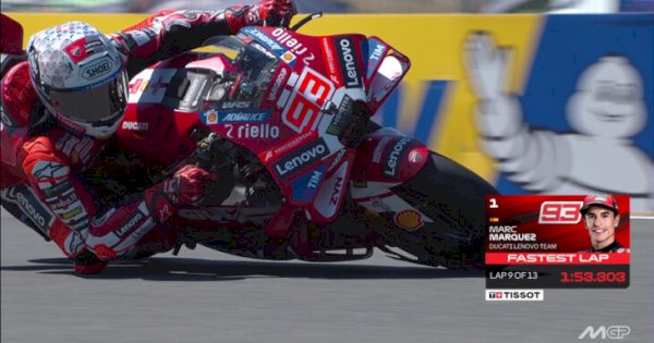 Marc Marquez Pimpin FP1 Brno, Meski Crash di Akhir Sesi