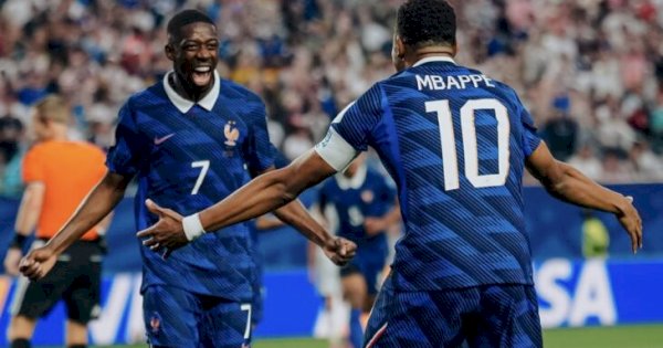Mbappe Gemilang, Les Bleus Pesta Gol ke Gawang Irak di Philadelphia
