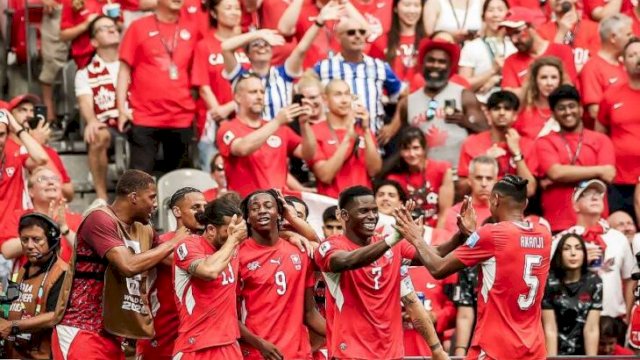 Timnas Swiss juara Grup B Piala Dunia 2026 usai tekuk Kanada 2-1 || (foto_X@brfootball)