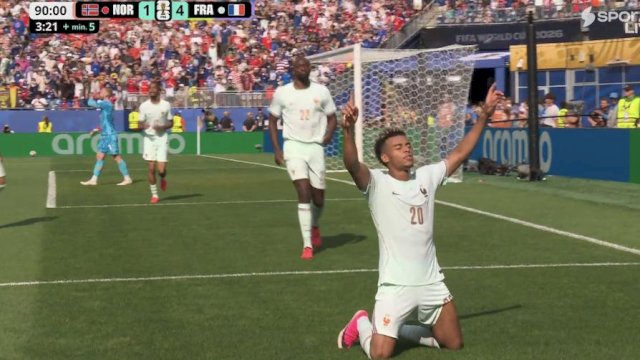 Prancis hancurkan Norwegia 4-1. Dembele cetak hattrick.||(foto_X@TouchlineX) 