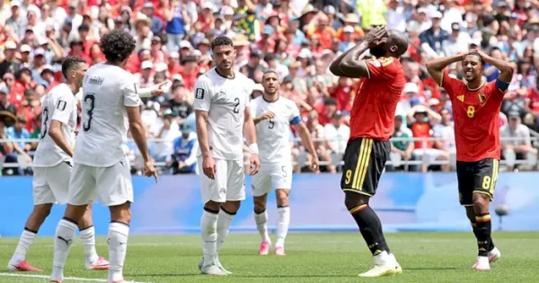 Belgia vs Mesir 1-1: Gol Bunuh Diri Jadi Penyelamat