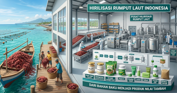 Dorong Hilirisasi Rumput Laut, DPMPTSP Makassar Jajaki Peluang Investasi Baru