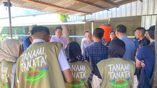 Program Tanami Tanata Makassar menjadi salahsatu program yang berdampak pada lingkungan dan masyarakat. (Dok. HN)