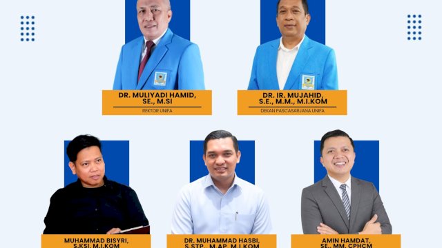 Flyer temu alumni IKA Pascasarjana Unifa. (Dok. HN)