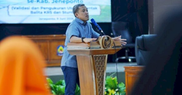 Perkuat Akurasi Data Stunting, Pemkab Jeneponto Gelar Pelatihan untuk 1.528 Kader