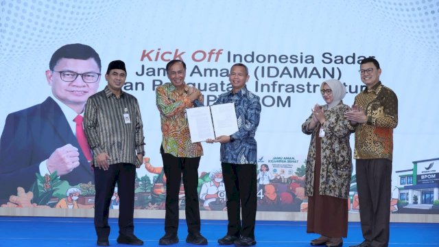 Kepala BPOM luncurkan IDAMAN di Semarang. (Dok. BPOM)