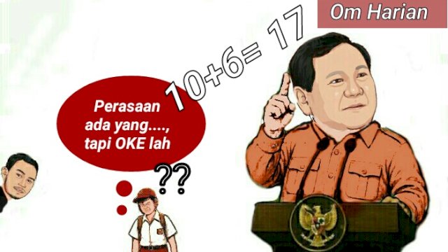 Karikatur Presiden Prabowo (Dodi/harian.news) 