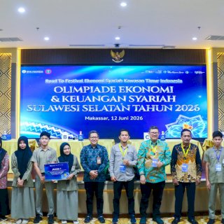 Ketua Jurusan Ekonomi Islam UIN Alauddin Dipercaya Jadi Juri Olimpiade Ekonomi Syariah BI Sulsel 2026