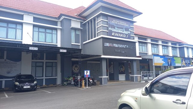 Lapas Kelas 1 Makassar, Kantor Ditjenpas Sulsel. Foto Muh Asrul