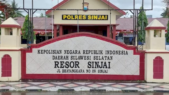 Kantor Polres Sinjai || (foto_irmanbagoeseng@harian.news)