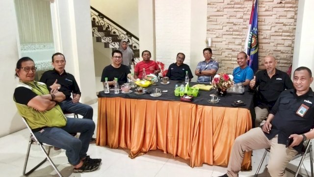 Rapat PWI Sulsel. (Dok. HSN)