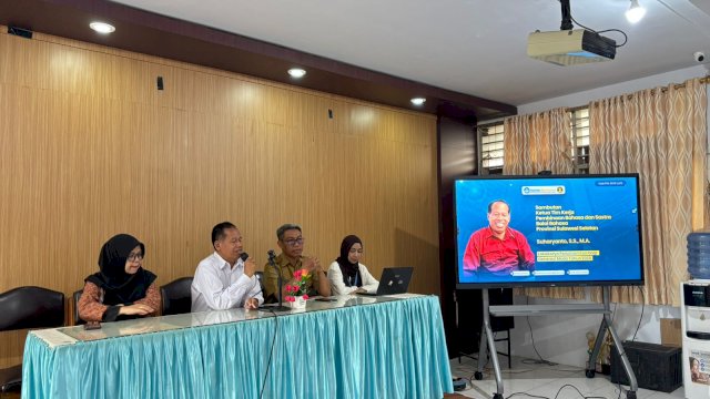Kegiatan di SMA 2 Makassar. (Dok. HSN)
