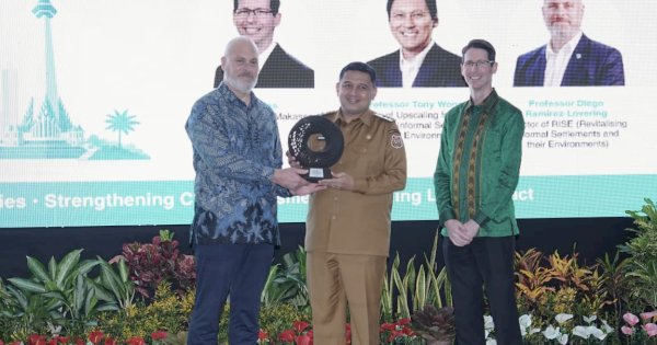 Terima Penghargaan Dunia WRI Ross Center Prize, Wali Kota Makassar Komitmen Siap Perluas Program RISE
