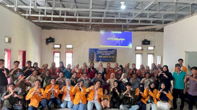 Mahasiswa UNM luncurkan program kesehatan digital Baruga Sipakatau di Jeneponto ||(dok_ppkormawa/aswin@harian.news 