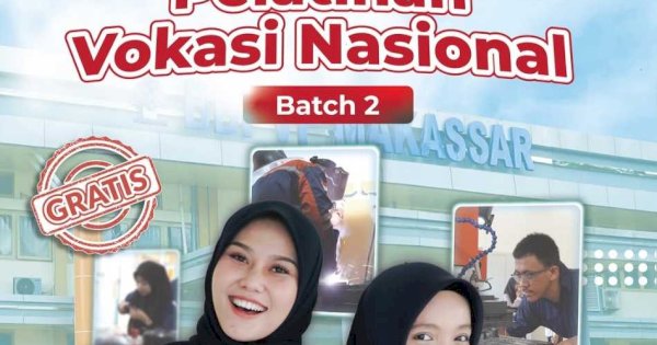 Pelatihan Vokasi Nasional Batch 2 Resmi Dibuka, Kemnaker Siapkan 24 Kejuruan dan Sertifikat BNSP