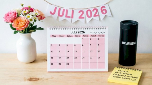Juli 2026: Bulan Kerja Normal Tanpa Tanggal Merah (qwenAI@harian.news)