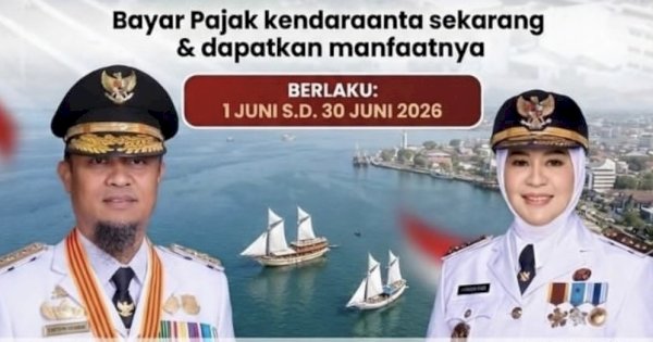 Tunggakan Pajak Kendaraan di Sulsel Diringankan, Denda Dihapus dan Pokok Pajak Dipotong 50 Persen
